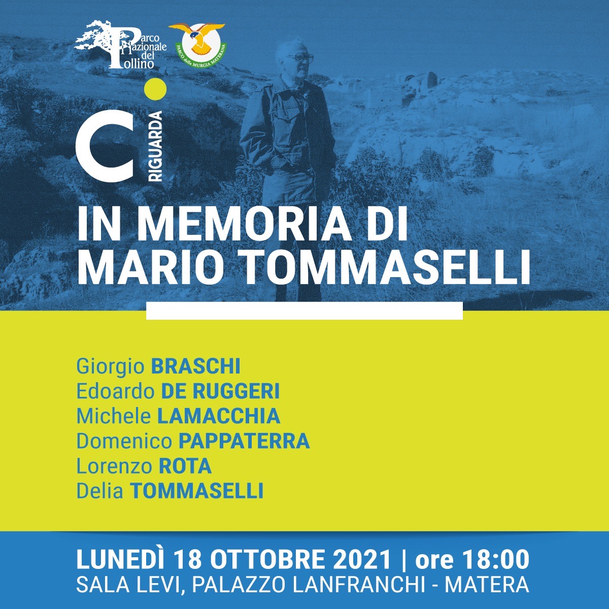 "In Memoria di Mario Tommaselli" a Palazzo Lanfranchi