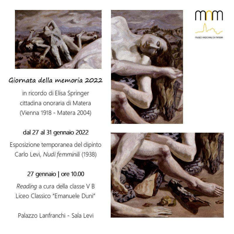 Giornata della Memoria 2022 a Palazzo Lanfranchi