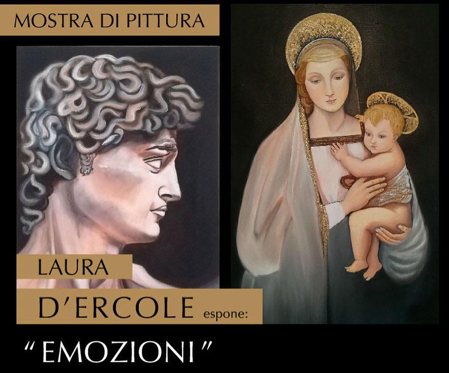 Emozioni - Mostra di Laura D'Ercole nella chiesa di Mater Domini