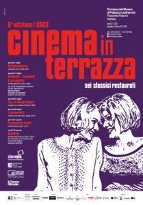 Cinema in Terrazza 2022 a Palazzo Lanfranchi di Matera - Locandina