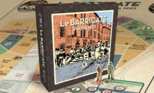 Scatola del gioco da tavolo "Le Barricate - Parma 1922"