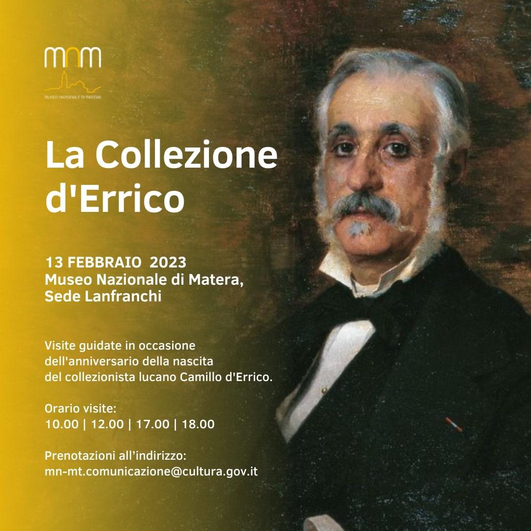 Visite guidate alla collezione d’Errico a Palazzo Lanfranchi