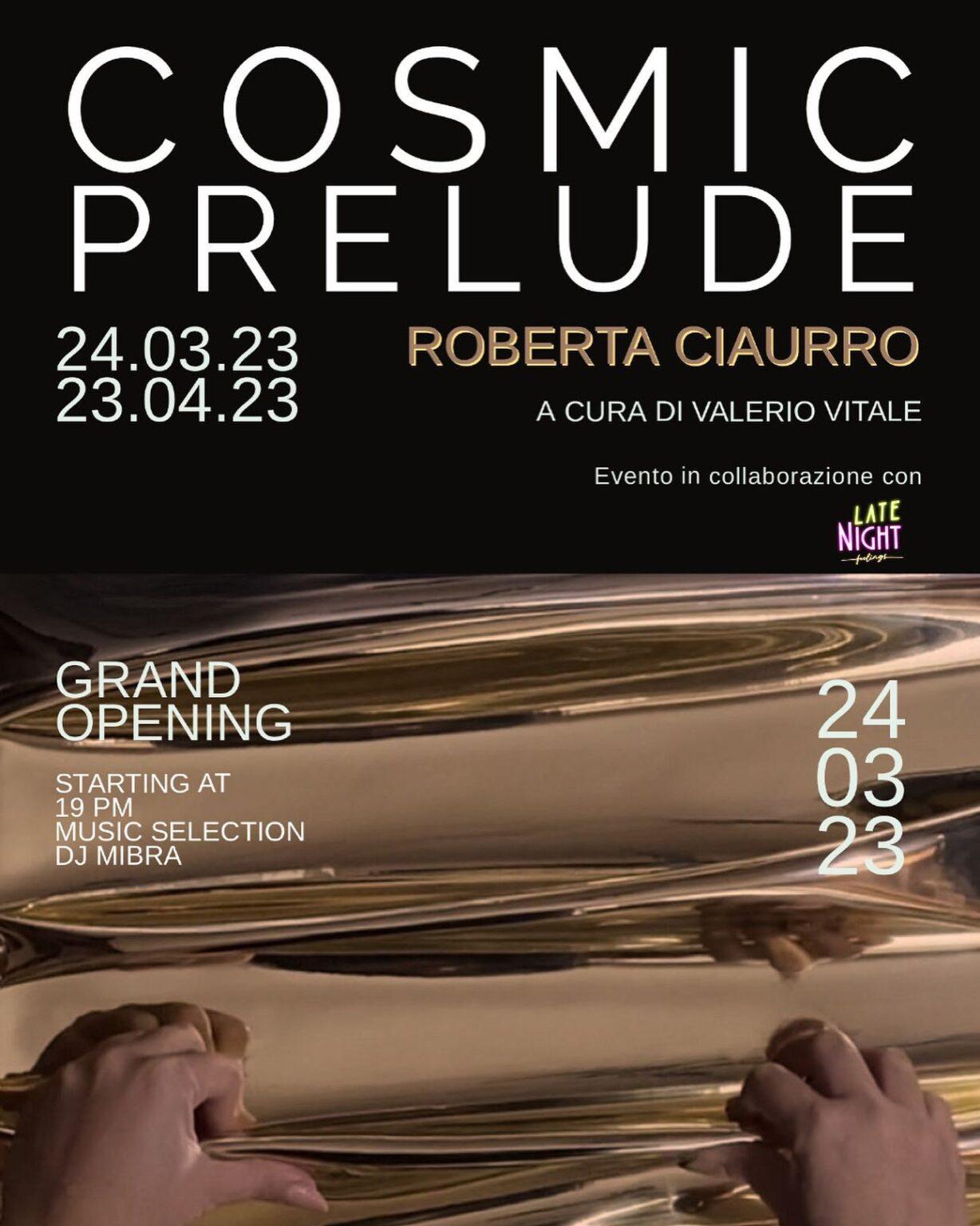 Cosmic Prelude - Mostra di Roberta Ciaurro a Matera