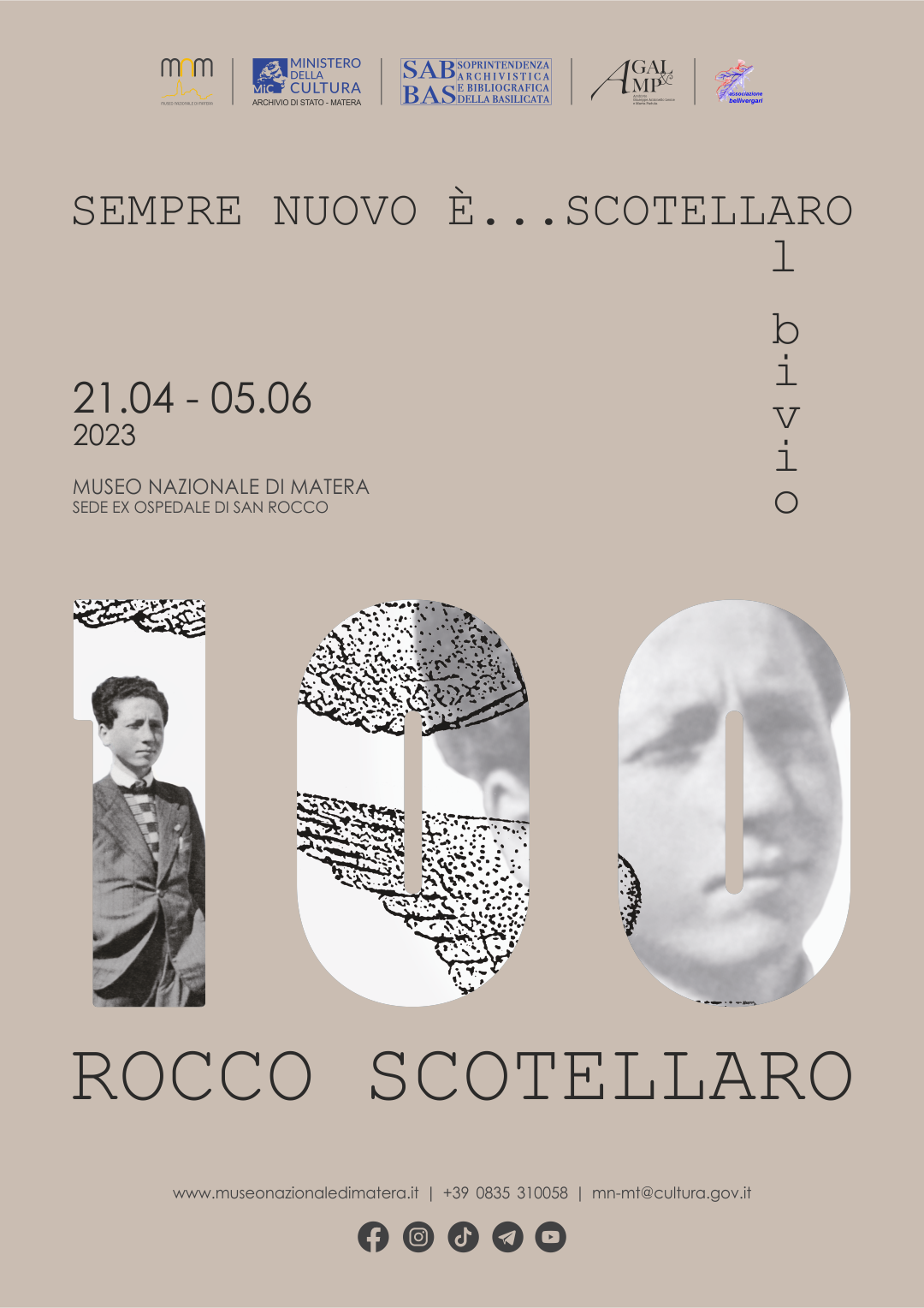 Percorso espositivo e performativo per ricordare Rocco Scotellaro all'ex Ospedale San Rocco