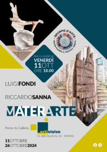 MaterArte, mostra di Luigi Fondi e Riccardo Sanna