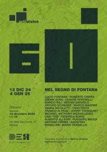 Nel segno di Fontana: mostra collettiva presso Studio Arti Visive