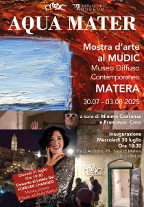 Al MUDIC la mostra "Aqua Mater"