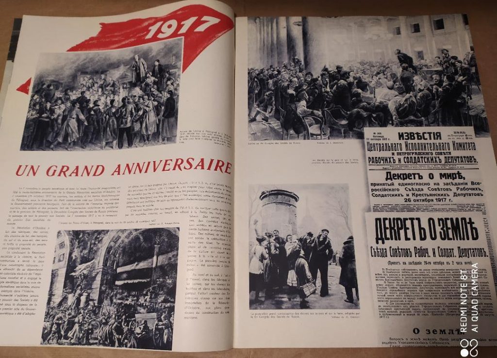 Nuova importante donazione per il Museo del Comunismo e della Resistenza: le storiche riviste comuniste di L'Union Soviétique 10