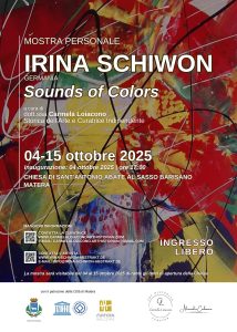 Sounds of color - Mostra personale di Irina Schiwon a Matera