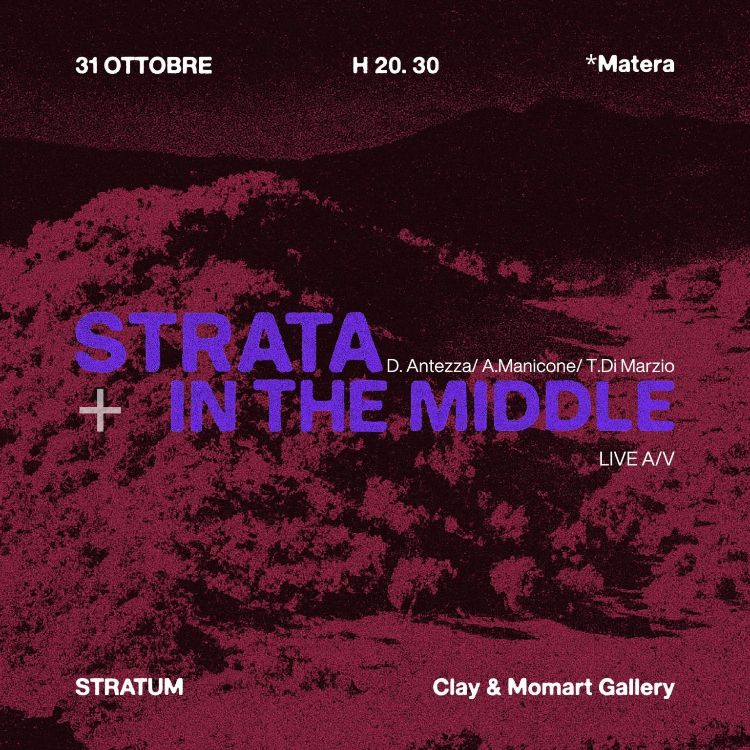 STRATUM – Mostra collettiva presso Momart Gallery Matera