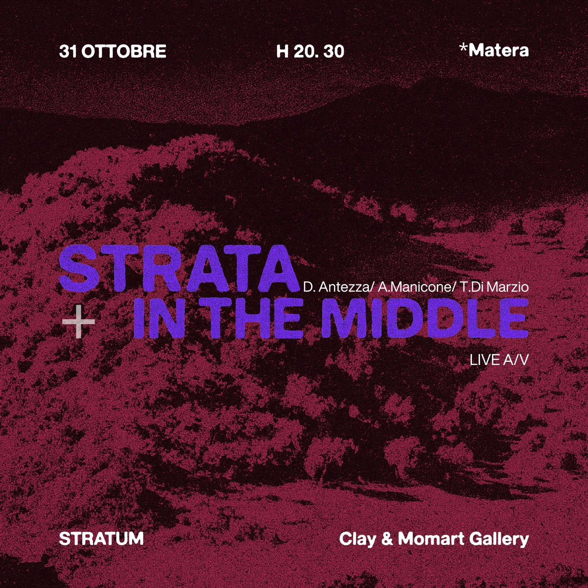 STRATUM - Espandere l’ombra, scavare la luce presso Momart Gallery