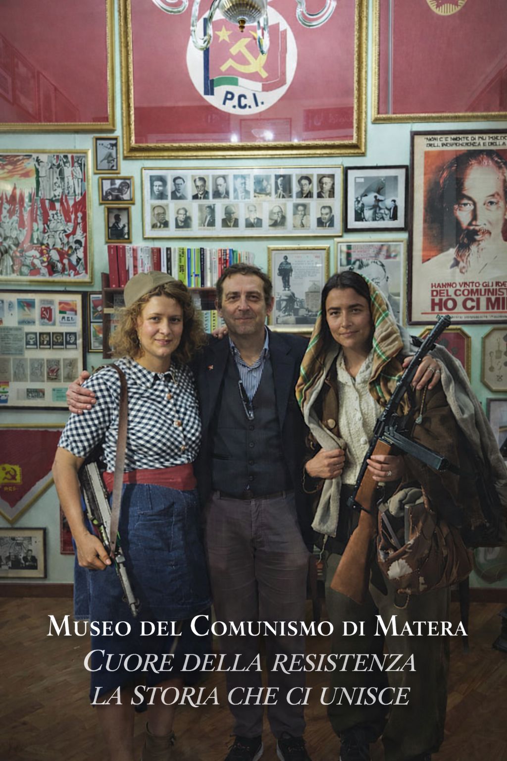 Francesco Calculli con Prosperina Vallet - Immagine generata con IA