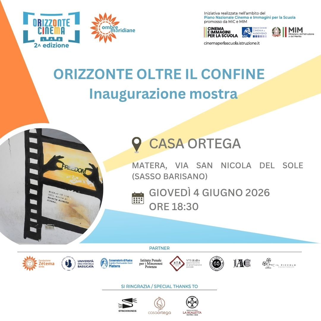 Home 1 Orizzonte oltre il confine - Mostra fotografica presso Casa Ortega