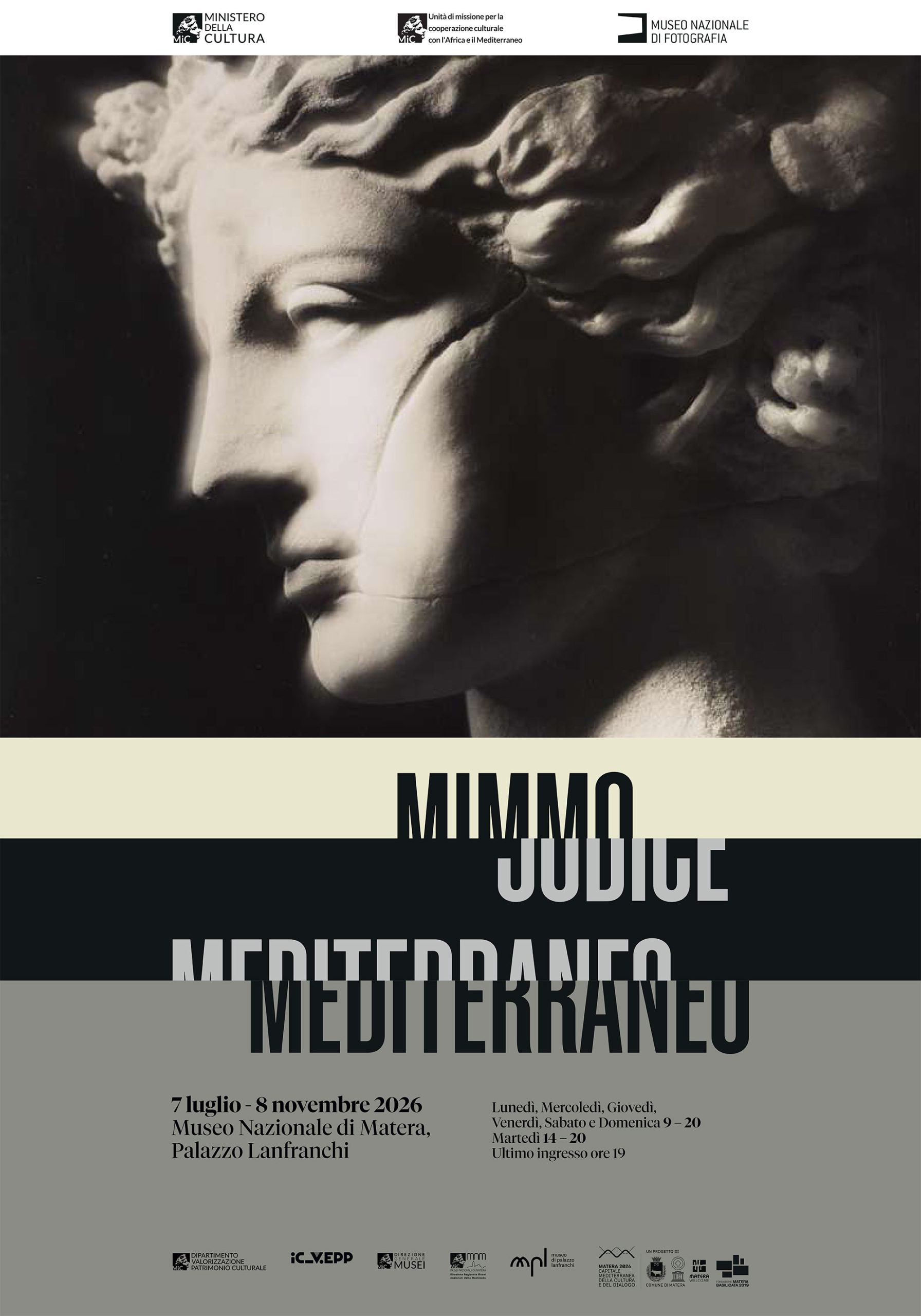"Mimmo Jodice. Mediterraneo" - Mostra a Palazzo Lanfranchi di Matera