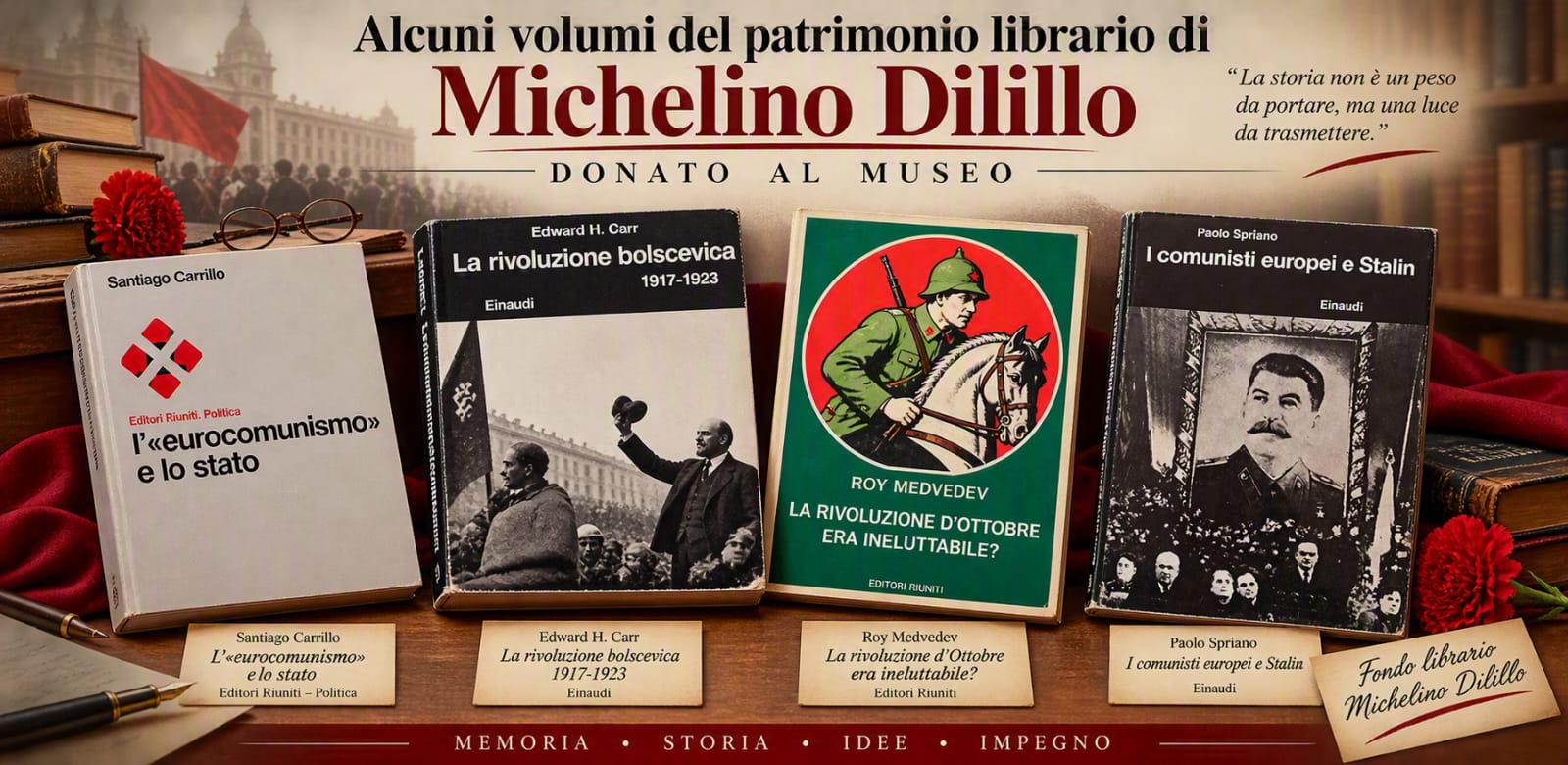 Una preziosa donazione arricchisce il Museo del Comunismo e della Resistenza di Matera 5 Una preziosa donazione arricchisce il Museo del Comunismo e della Resistenza di Matera 5