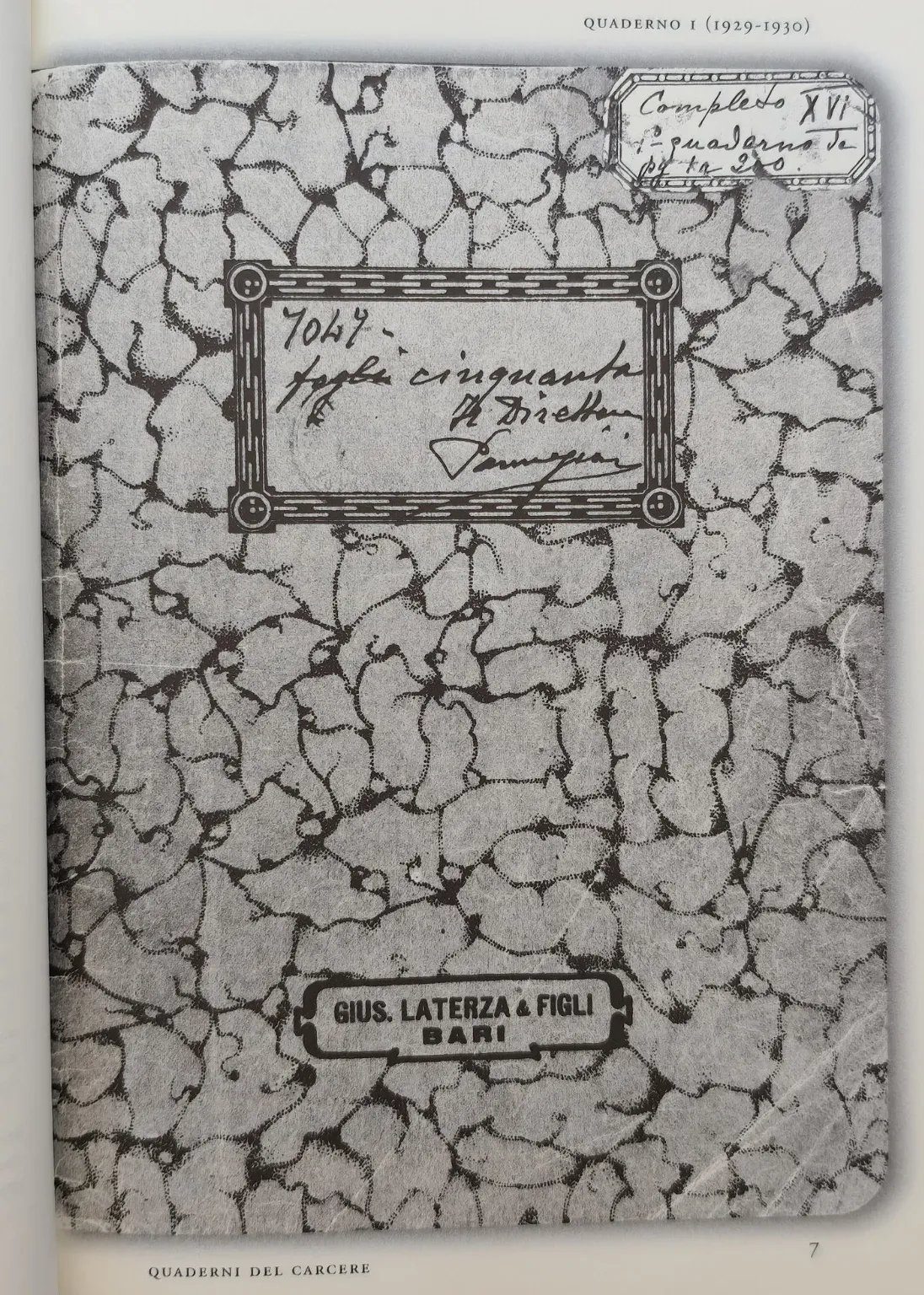 Quando la storia si tocca: a Matera l'edizione anastatica dei Quaderni del Carcere di Antonio Gramsci entra nel Museo del Comunismo e della Resistenza. 2